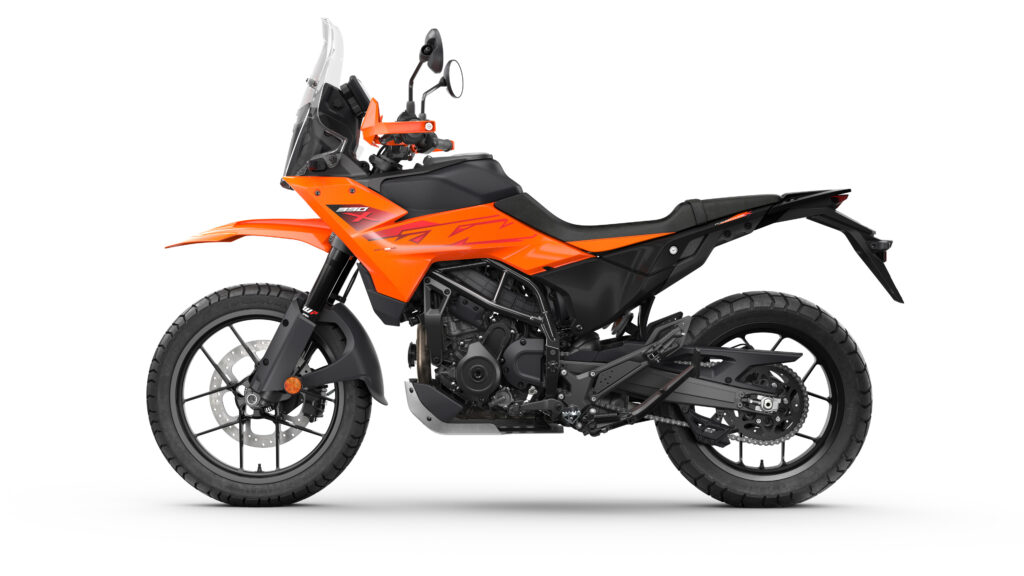 KTM 390 Adventure X Side Profile