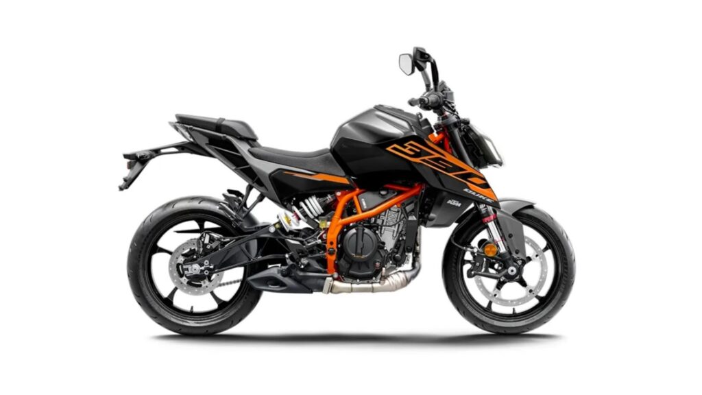 2025 KTM 390 Duke Ebony Black