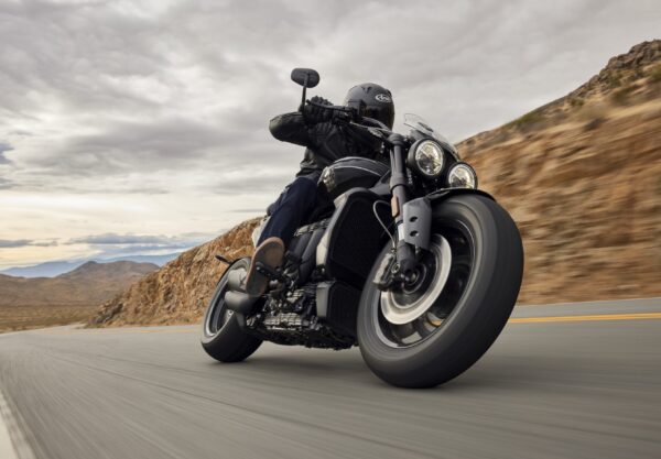 2025 Triumph Rocket 3 Storm Action 2