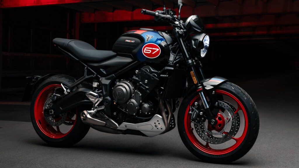 2025 Triumph Trident Triple Tribute 3